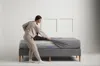 Ashley Purple® Softstretch Sheets Split King In Gray