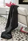 Ashley Chaddon Throw In Black