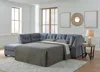 Ashley Marleton 2-piece Sleeper Sectional With Chaise In Blue