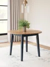 Ashley Gesthaven Drop Leaf 26"-42" Extendable Dining Table In Multi