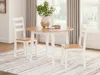Ashley Gesthaven Dining Table And 2 Chairs In White