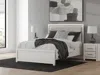 Ashley Birmonton Queen Upholstered Panel Bed In White
