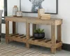 Ashley Susandeer Sofa/console Table In Brown
