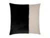 Ashley Luxe Contrast Panel Throw Pillow In Black