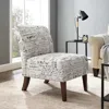Ashley Sandy Script Accent Chair In Brown