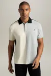 Hypernatural Eclipse Classic Fit Micro-pique Pieced Rugby With Hyper-cool Jade® In Gray