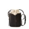 Vikele Studio Bucket Mini Bag | Black In White