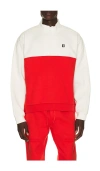 Whitespace Quarter Zip Sweatshirt In Multi