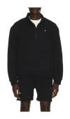 Whitespace Quarter Zip Sweatshirt In Multi