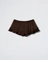 Daphne The Flutter Short In Brown