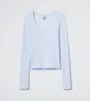 Daphne The Goodnight Long Sleeve In Blue