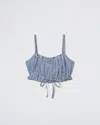 Daphne The Heatwave Bralette In Blue