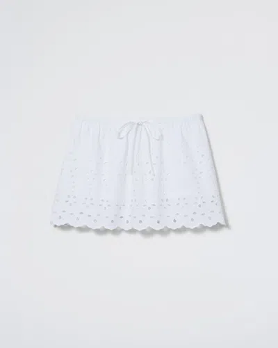 Daphne The Sunkissed Skort In White