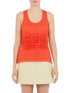 CARVEN Ruched Tank Top