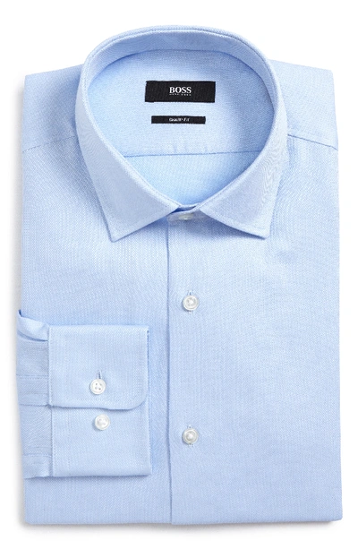 Hugo Boss Marley Sharp Fit Dress Shirt In Light Blue