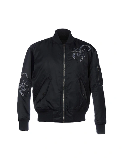 Diesel Black Gold Jackets In Dark Blue