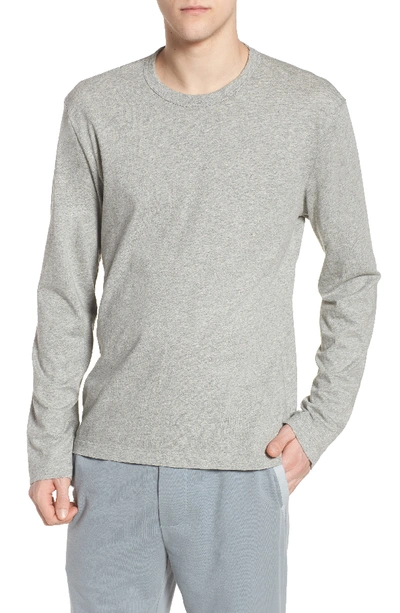 James Perse Loopback Supima Cotton-jersey Sweatshirt In Grey