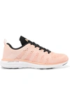 Apl Athletic Propulsion Labs Athletic Propulsion Labs Women's Techloom Pro Knit Lace Up Sneakers In Blush