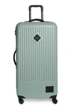 HERSCHEL SUPPLY CO LARGE TRADE WHEELED PACKING CASE - GREEN,10334-01589-OS
