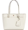 TORY BURCH Small Robinson Leather Tote,48380