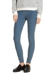 Hue Denim Leggings In Stone Acid Wash