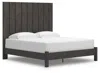 Ashley Parlayon King Panel Bed In Gray