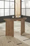 Ashley Austanny Sofa Table In Brown