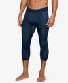 UNDER ARMOUR MEN'S THREADBORNE SEAMLESS CROPPED LEGGINGS