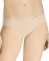 Natori Bliss Girl Lace-trim Bikini Briefs In Cafe