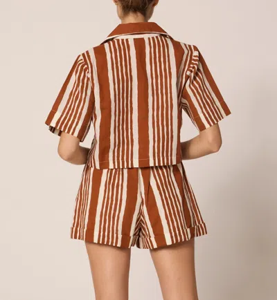 Cleobella Mizuki Blouse In Aurora