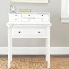 Ashley 7 Drawer Fold Down Desk In White