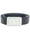 DOLCE & GABBANA logo扣环腰带,BC4200AH38412705822