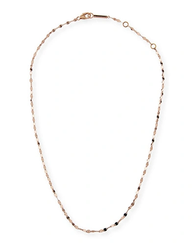 Lana 14k Blake Single-strand Choker Necklace In Rose Gold
