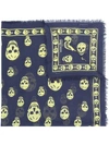 MCQ BY ALEXANDER MCQUEEN SKULL PRINT SCARF,1106403943Q12689529