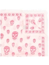 MCQ BY ALEXANDER MCQUEEN SKULL PRINT SCARF,1106403943Q12689533