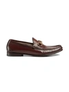 Gucci Brown 1953 Horesbit Leather Loafers