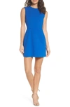 French Connection 'sundae' Stretch Minidress In Summer Cobalt