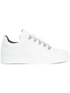 BALMAIN EMBOSSED LOW-TOP trainers,S8FC164PVPU12527574