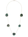 KIMBERLY MCDONALD SLICED EMERALD NECKLACE,NZ237Y12638160