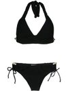 AMIR SLAMA FAUX PEARL EMBELLISHED BIKINI SET,1015912400515