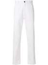 FENDI EMBELLISHED STRAIGHT LEG JEANS,FLP229A2MA12484039