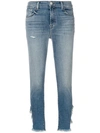 J Brand Ruby Cropped Eans In Blue