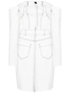 CRISTINA SAVULESCU CRISTINA SAVULESCU OFF-THE-SHOULDER DENIM DRESS - WHITE,SS182912642919