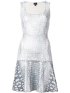 JUST CAVALLI CROCO EMBOSSED DRESS,S02CT0713N1473312702053