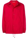 Valentino "coach Jacket With Vltn Print   " Man Red Polyester 100% 46 In Red
