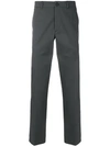 Prada Classic Chinos In Grey