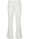 KILTIE KILTIE CROPPED TAILORED TROUSERS - NEUTRALS,KP264CT398612676414