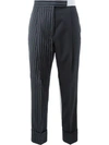 THOM BROWNE CROPPED TAILORED TROUSERS,FTC194F0288212695455