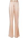 ADAM LIPPES pleated front flared trousers,S18502DC12603958