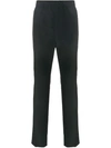 GOLDEN GOOSE GOLDEN GOOSE DELUXE BRAND ELASTICATED WAIST STRAIGHT LEG TROUSERS - BLACK,G32MP511A112697149